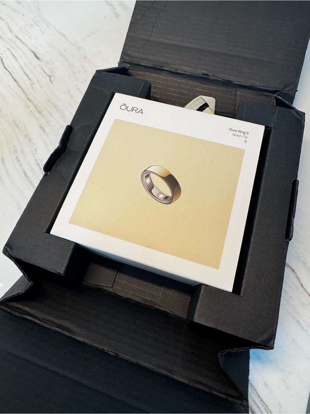 Brand New, Sealed Oura Gen 5 Gold Smart Ring